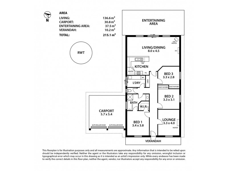 4 Hoffman Court, Strathalbyn SA 5255 Floorplan