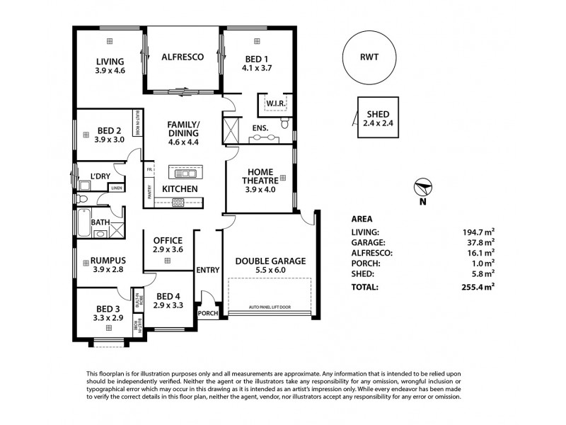 3 Glenalbyn Close, Strathalbyn SA 5255 Floorplan