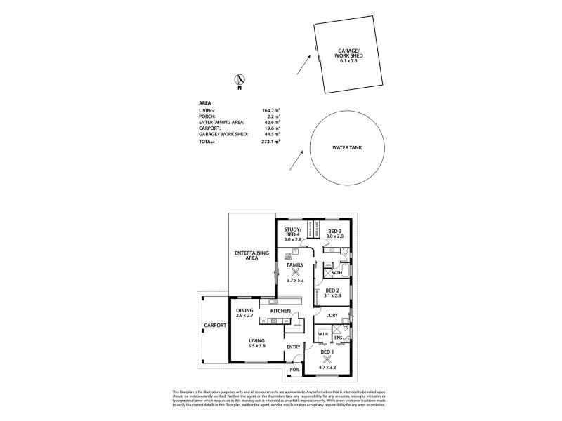 5 Stirling Court, Strathalbyn SA 5255 Floorplan