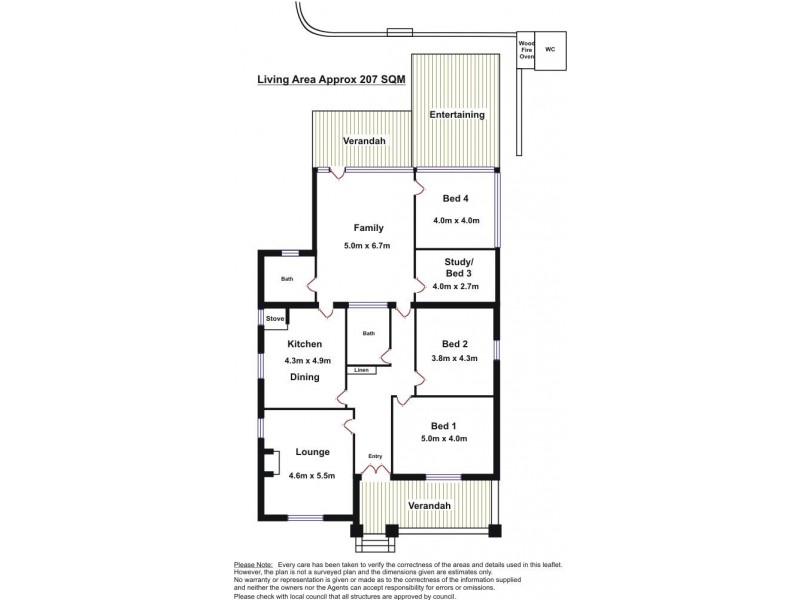 14 East Terrace, Strathalbyn SA 5255 Floorplan