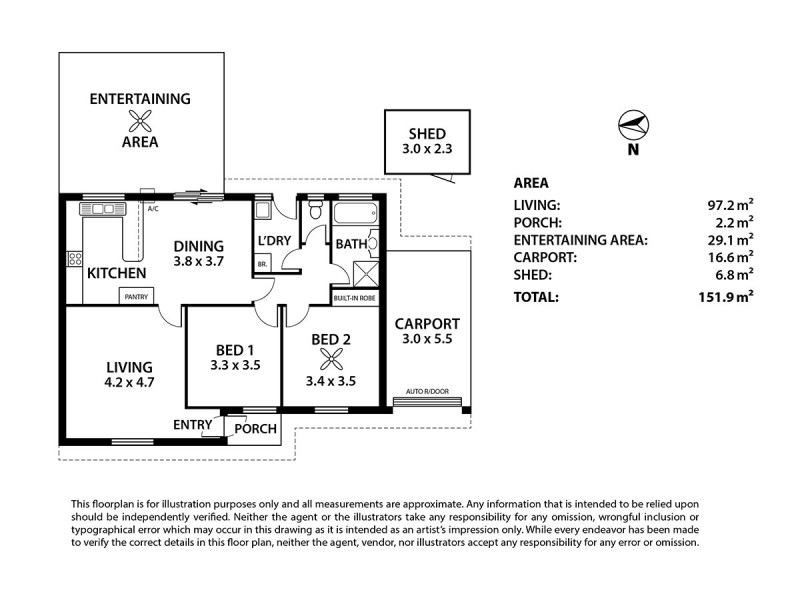 2/8 Parker Avenue, Strathalbyn SA 5255 Floorplan