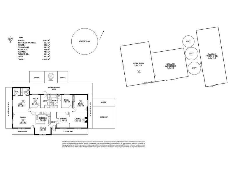 312 Bald Hills Road, Mount Barker SA 5251 Floorplan