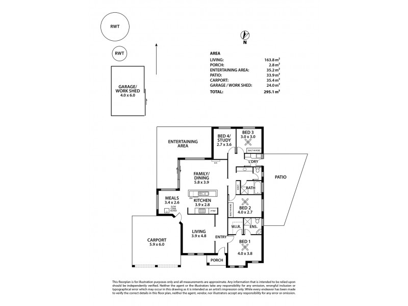34 Glenalbyn Close, Strathalbyn SA 5255 Floorplan
