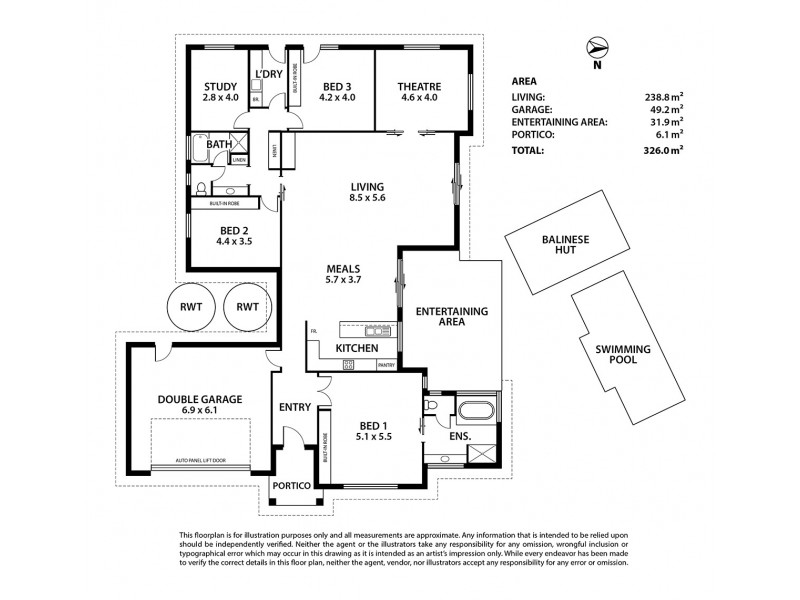 23 Dashwood Circuit, Strathalbyn SA 5255 Floorplan