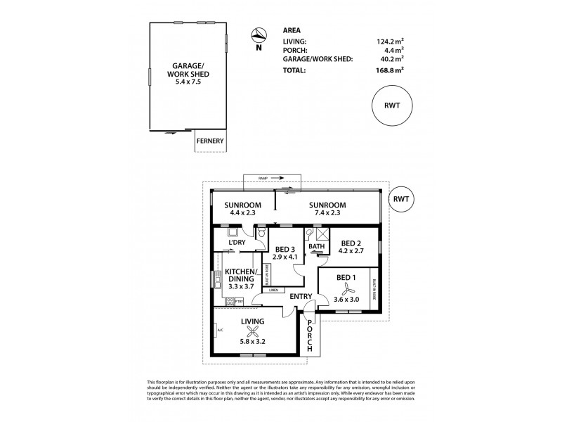 3 East Terrace, Strathalbyn SA 5255 Floorplan
