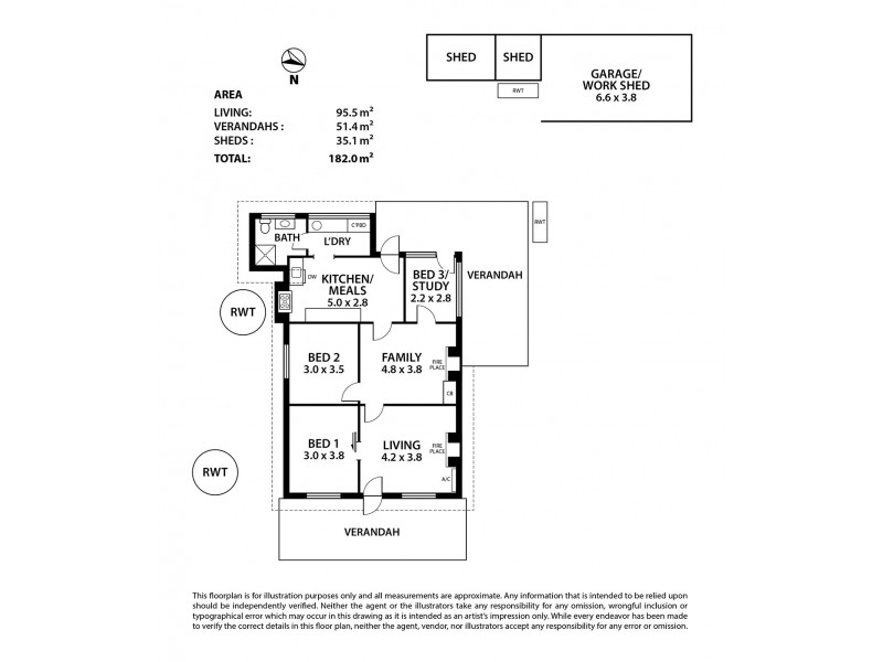 4 Lime Street, Strathalbyn SA 5255 Floorplan