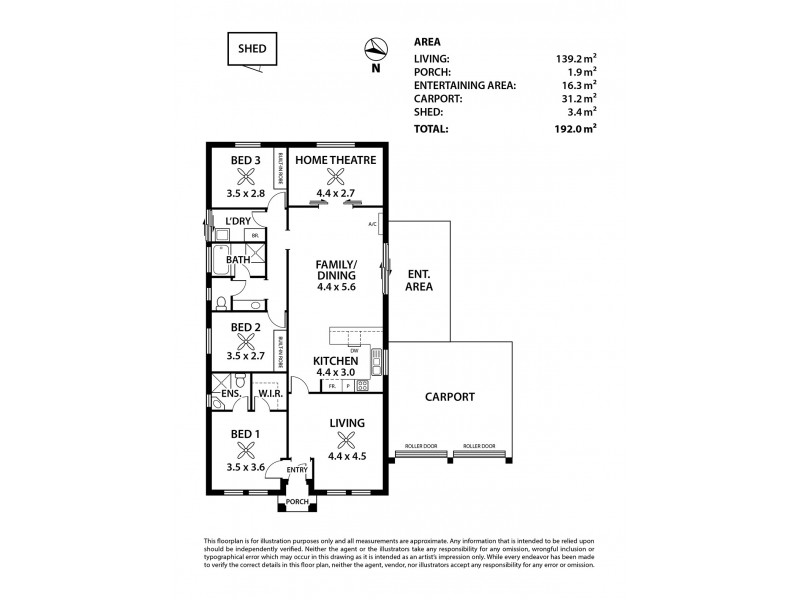 4 Field Drive, Strathalbyn SA 5255 Floorplan