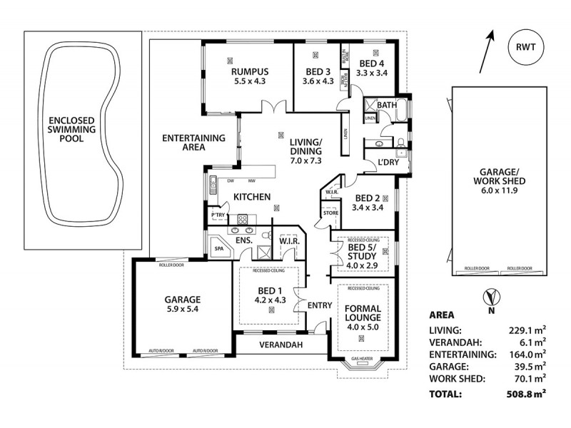 63 Trainers Way, Strathalbyn SA 5255 Floorplan