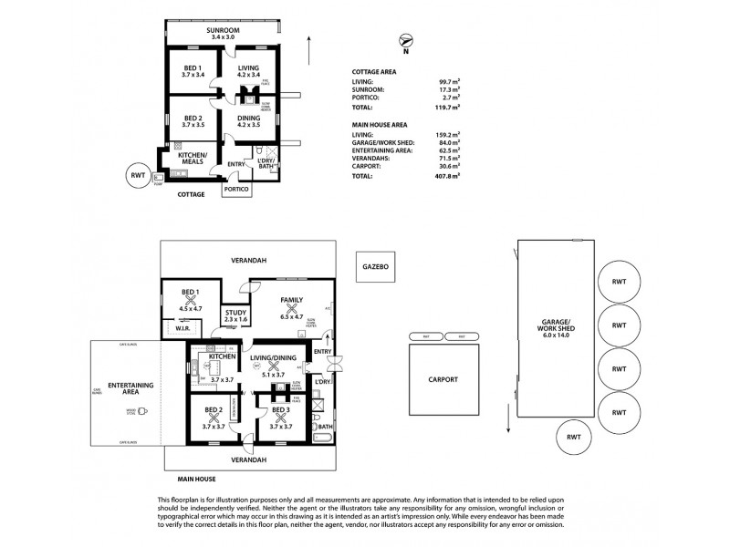 40 Hopgood Road, Strathalbyn SA 5255 Floorplan