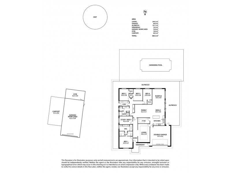 90 Marchant Road, Strathalbyn SA 5255 Floorplan