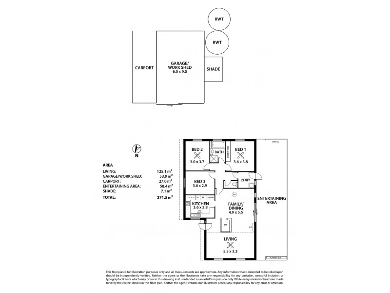 20 Liverpool Drive, Strathalbyn SA 5255 Floorplan