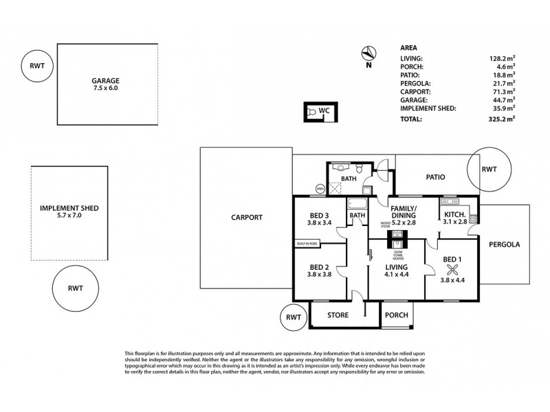 648B Bugle Range Road, Bugle Ranges SA 5251 Floorplan