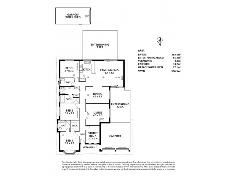 20 Hooper Road, Strathalbyn SA 5255 Floorplan