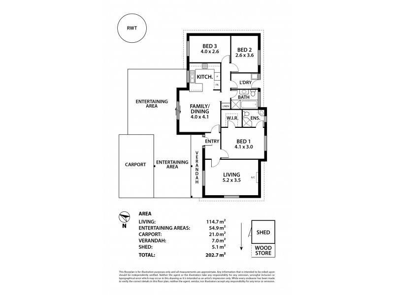 3/5A Marchant Road, Strathalbyn SA 5255 Floorplan