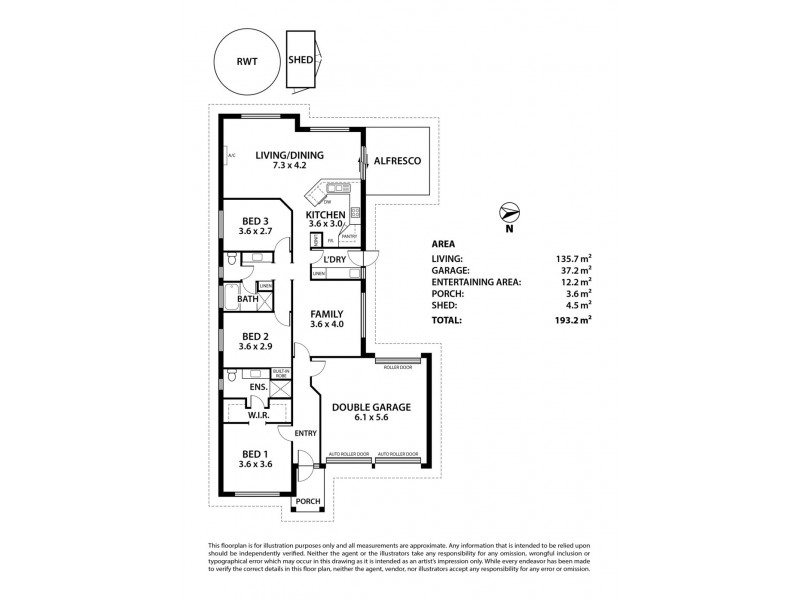 21 Ashfield Drive, Mount Barker SA 5251 Floorplan