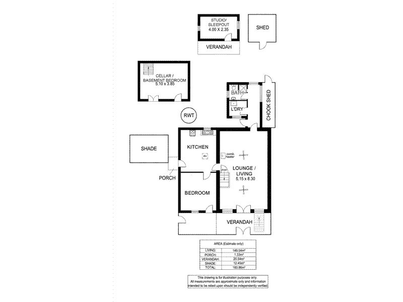 20 North Parade, Strathalbyn SA 5255 Floorplan