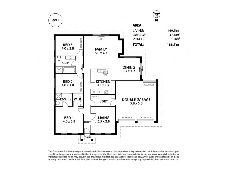 6 Hereford Street, Strathalbyn SA 5255 Floorplan