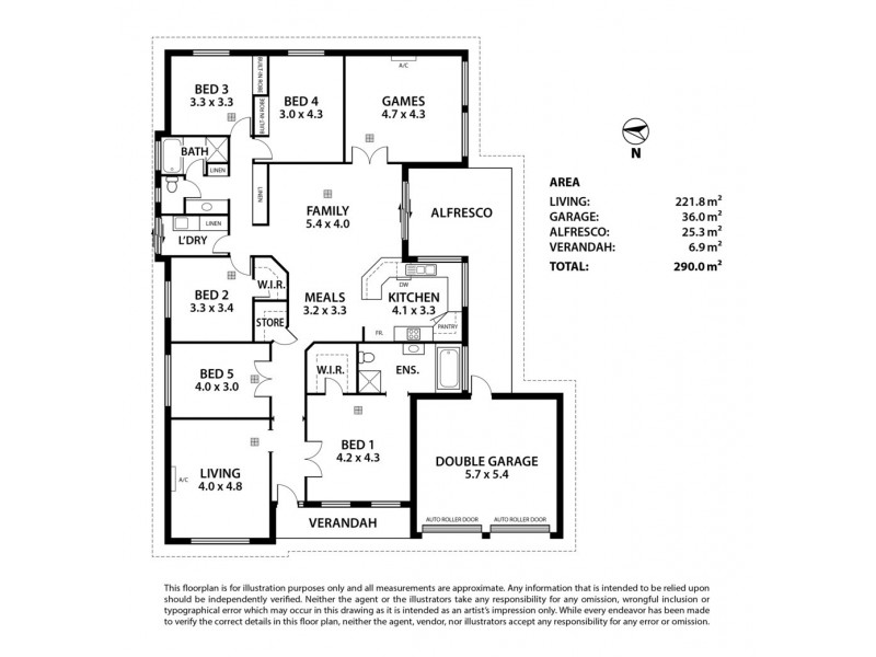 13 Field Drive, Strathalbyn SA 5255 Floorplan