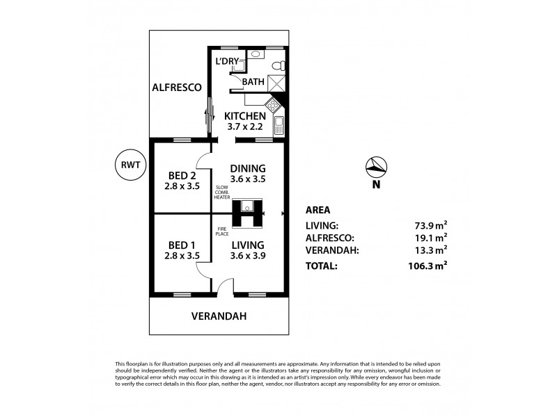 9A Commercial Road, Strathalbyn SA 5255 Floorplan