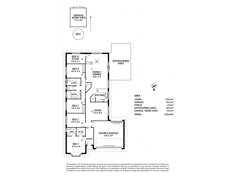 17 Dashwood Circuit, Strathalbyn SA 5255 Floorplan