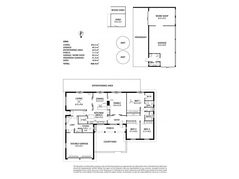 27-29 Jackson Avenue, Strathalbyn SA 5255 Floorplan