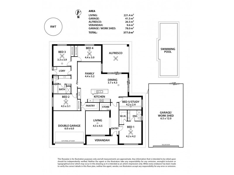 7 McRae Court, Strathalbyn SA 5255 Floorplan