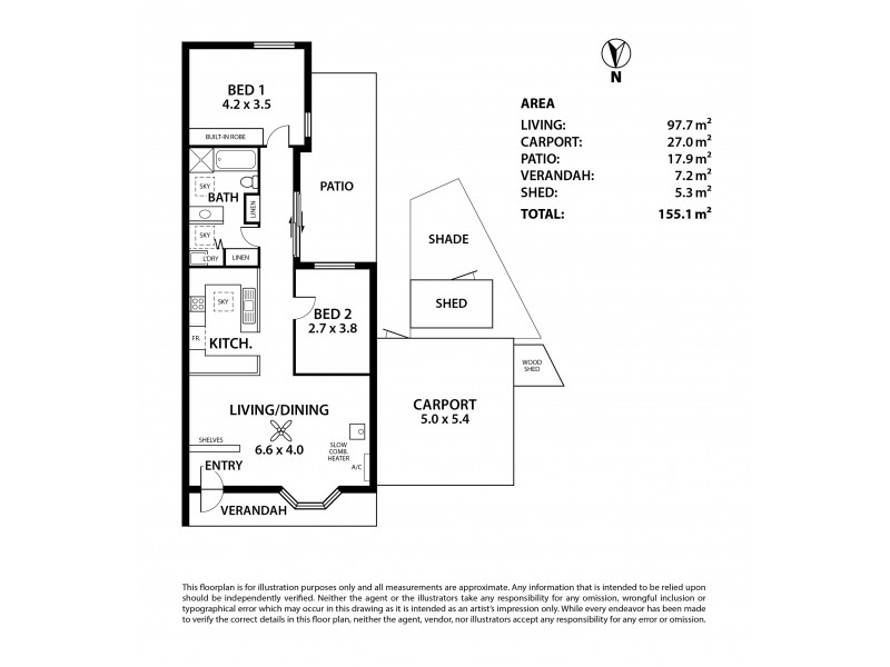 6/15 Ashbourne Road, Strathalbyn SA 5255 Floorplan