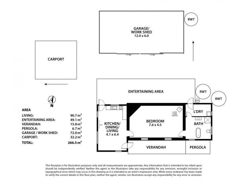 513 Bletchley Road, Strathalbyn SA 5255 Floorplan