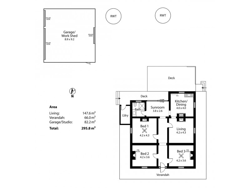 10 Rowe Street, Strathalbyn SA 5255 Floorplan
