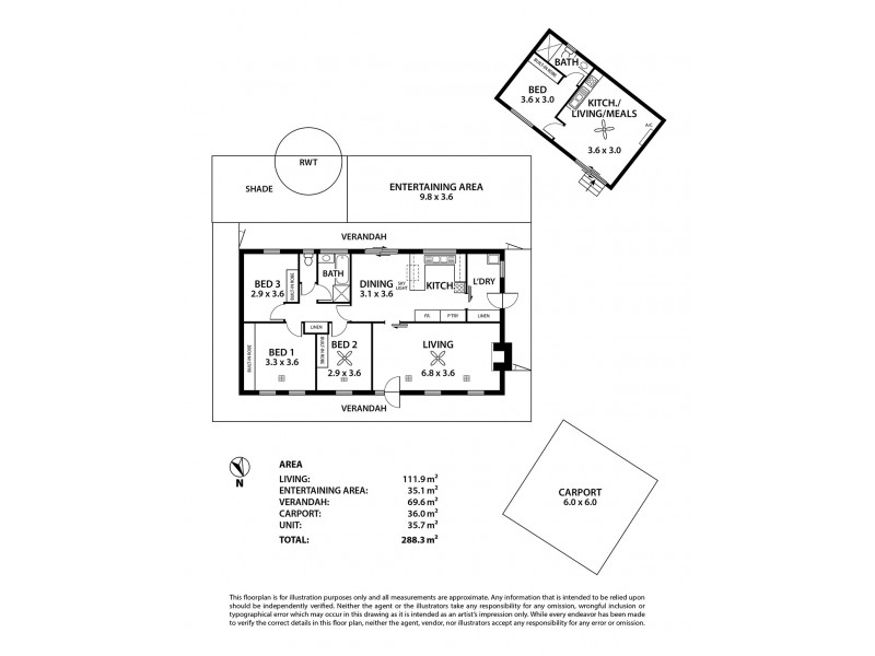 5 Edward Street, Strathalbyn SA 5255 Floorplan