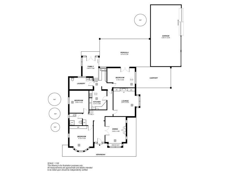 23 West Terrace, Strathalbyn SA 5255 Floorplan