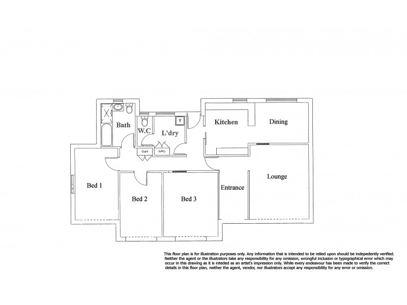 2 Rankine Street, Strathalbyn SA 5255 Floorplan