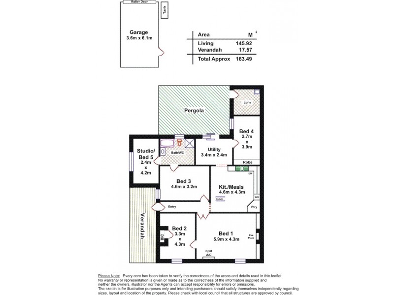 3 High Street, Strathalbyn SA 5255 Floorplan