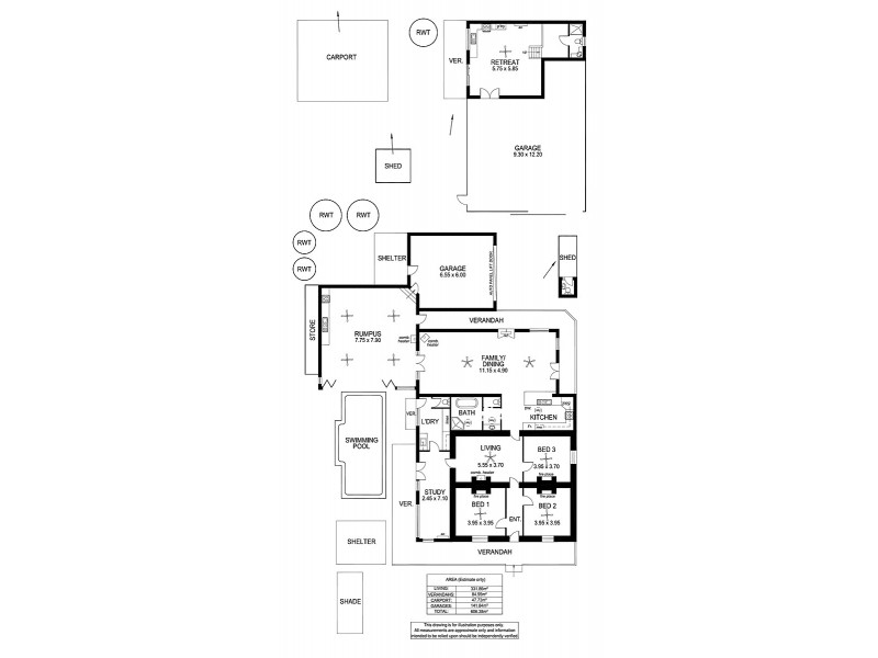 33 Adelaide Road, Strathalbyn SA 5255 Floorplan