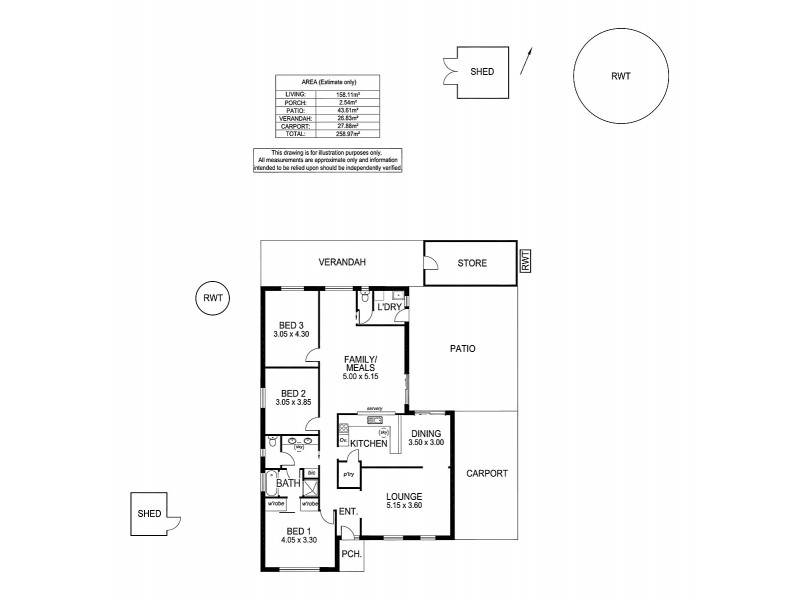 5 Neales Road, Strathalbyn SA 5255 Floorplan
