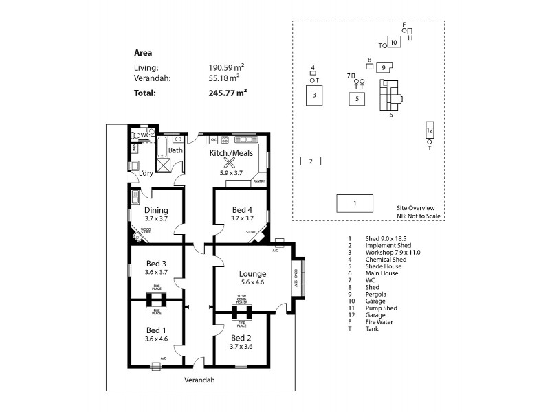 145 Watson Park Road, Angas Plains via, Angas Plains SA 5255 Floorplan