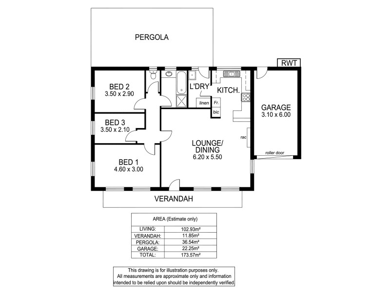 1 / 12 Commercial Road, Strathalbyn SA 5255 Floorplan