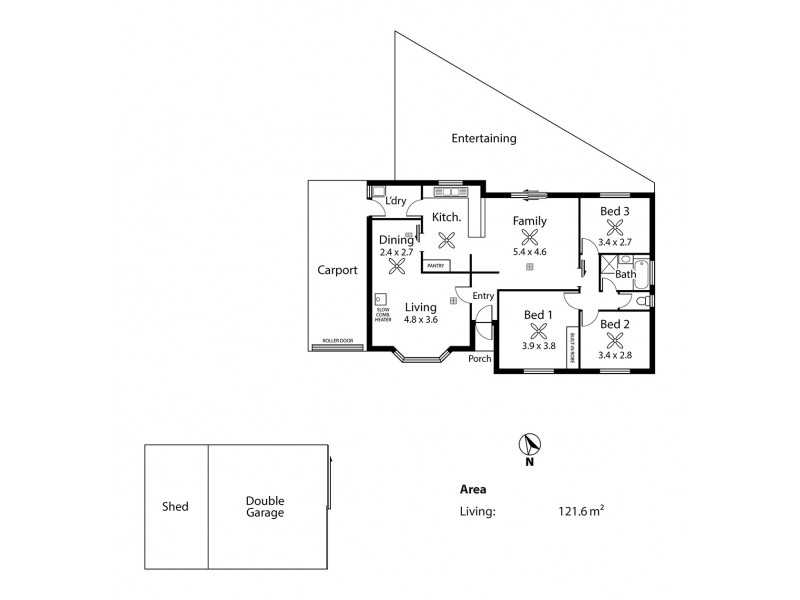 12 Kerslake Court, Strathalbyn SA 5255 Floorplan