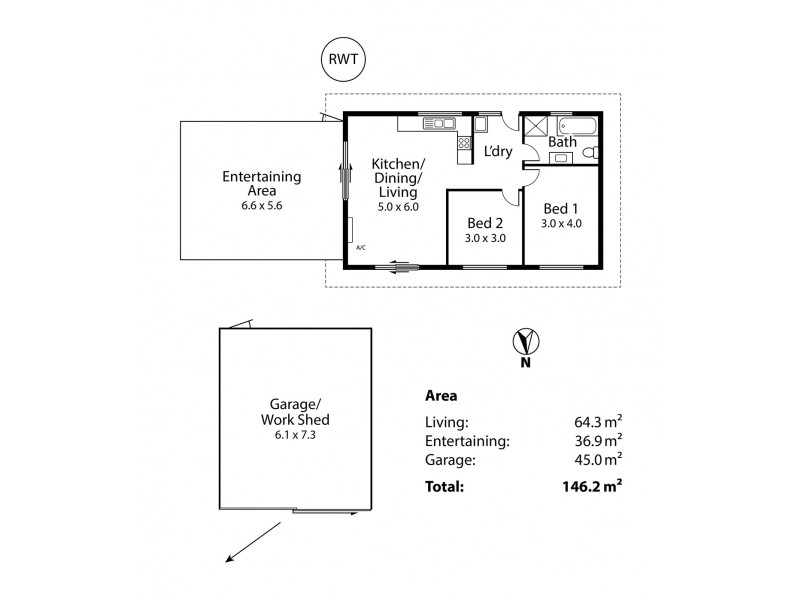 4 Collett Road, Strathalbyn SA 5255 Floorplan