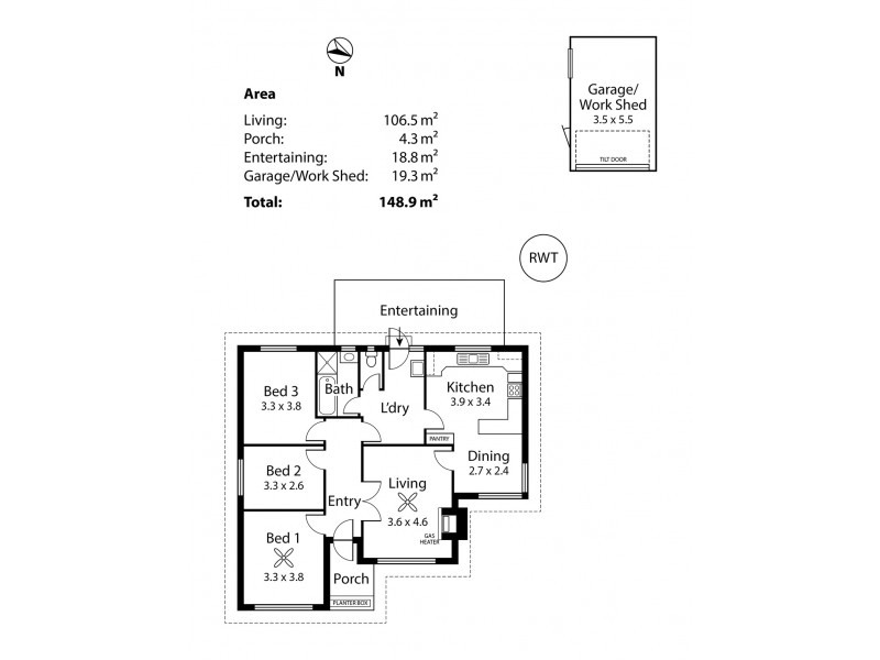 9 East Terrace, Strathalbyn SA 5255 Floorplan