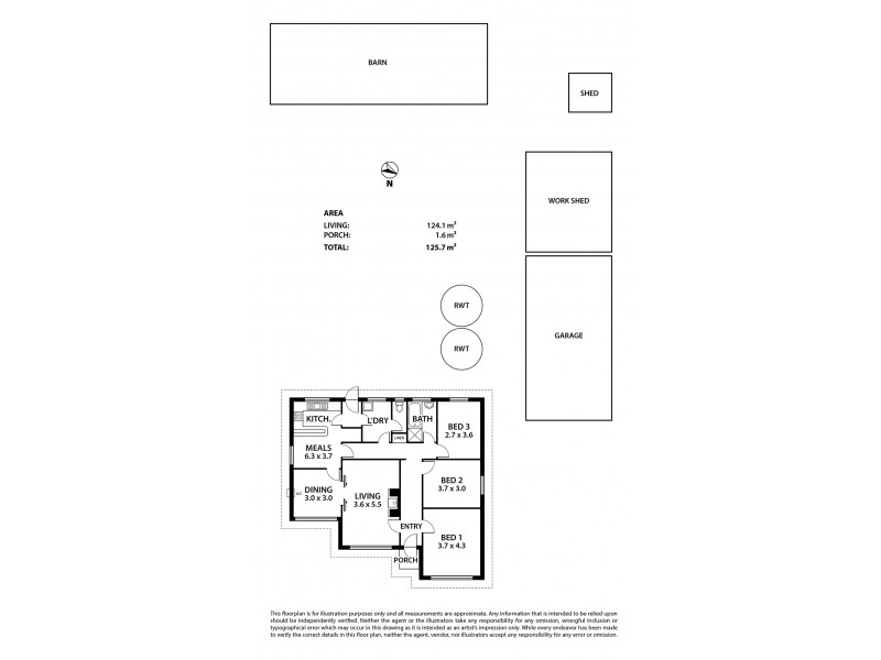 33 Murray Street, Strathalbyn SA 5255 Floorplan