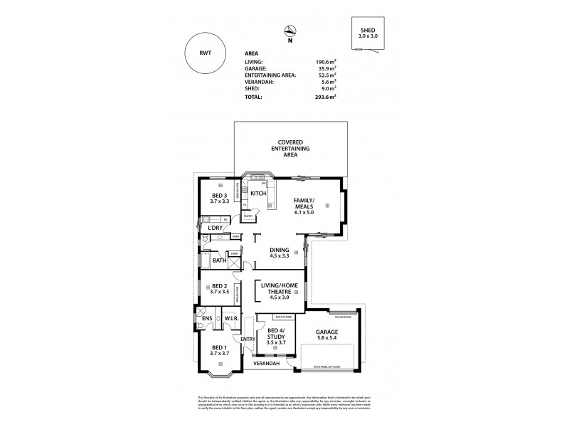 10 Bateman Street, Strathalbyn SA 5255 Floorplan