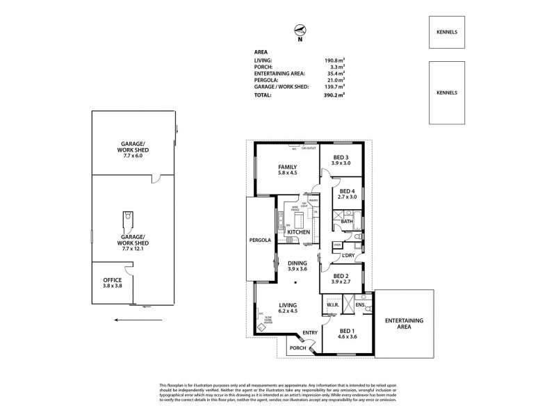 25 Bell Court, Strathalbyn SA 5255 Floorplan
