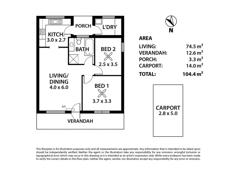4/7 Parker Avenue, Strathalbyn SA 5255 Floorplan
