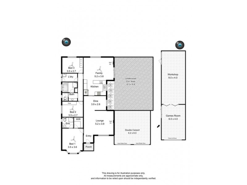 1 Garwood Avenue, Strathalbyn SA 5255 Floorplan
