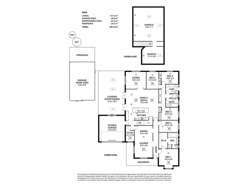 7 Bonnar Court, Strathalbyn SA 5255 Floorplan