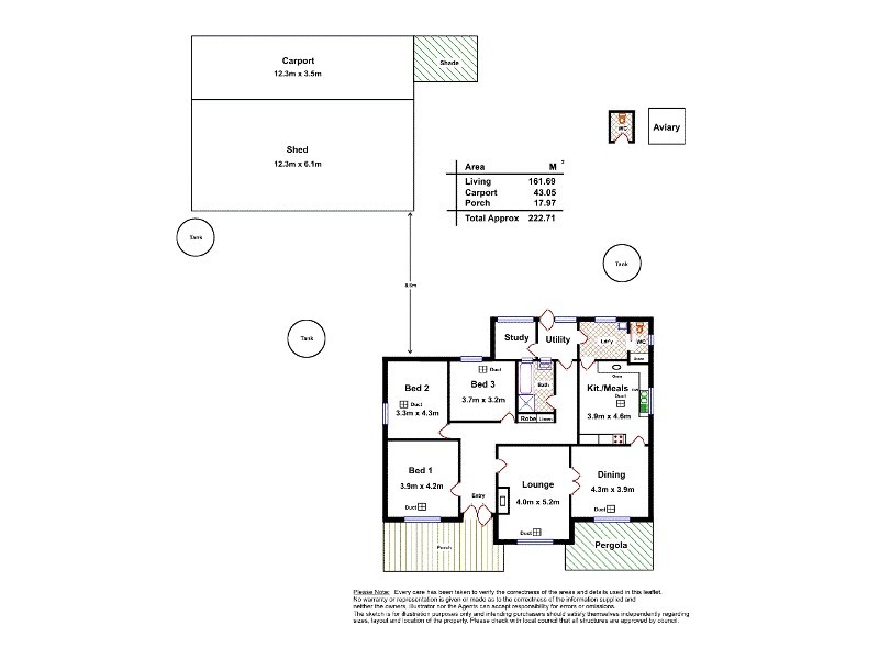 5 Grey Street, Strathalbyn SA 5255 Floorplan