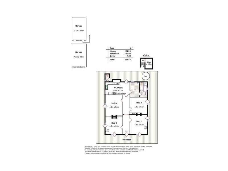 19 Commercial Road, Strathalbyn SA 5255 Floorplan