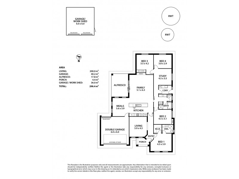 6 Haigh Court, Strathalbyn SA 5255 Floorplan