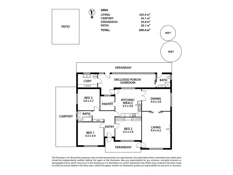 22 Bridge Road, Langhorne Creek SA 5255 Floorplan
